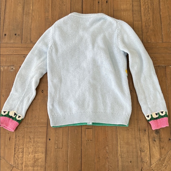 Mini boden fairisle countryside sheep knit cardigan sweater 7-8 years - Picture 8 of 9